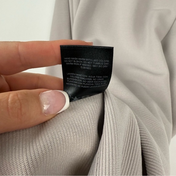 Kardashian Kollection Women’s Medium Pebble Grey Bodycon Dress – Sleeveless - Picture 8 of 11